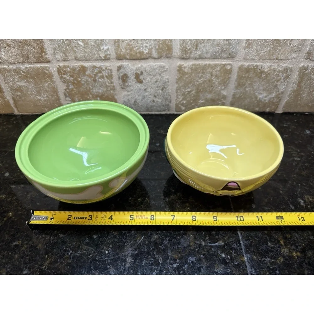 2024 Disney Parks Pluto Munchlings Ramen Bowl‎ Set Stoneware Bones Dog